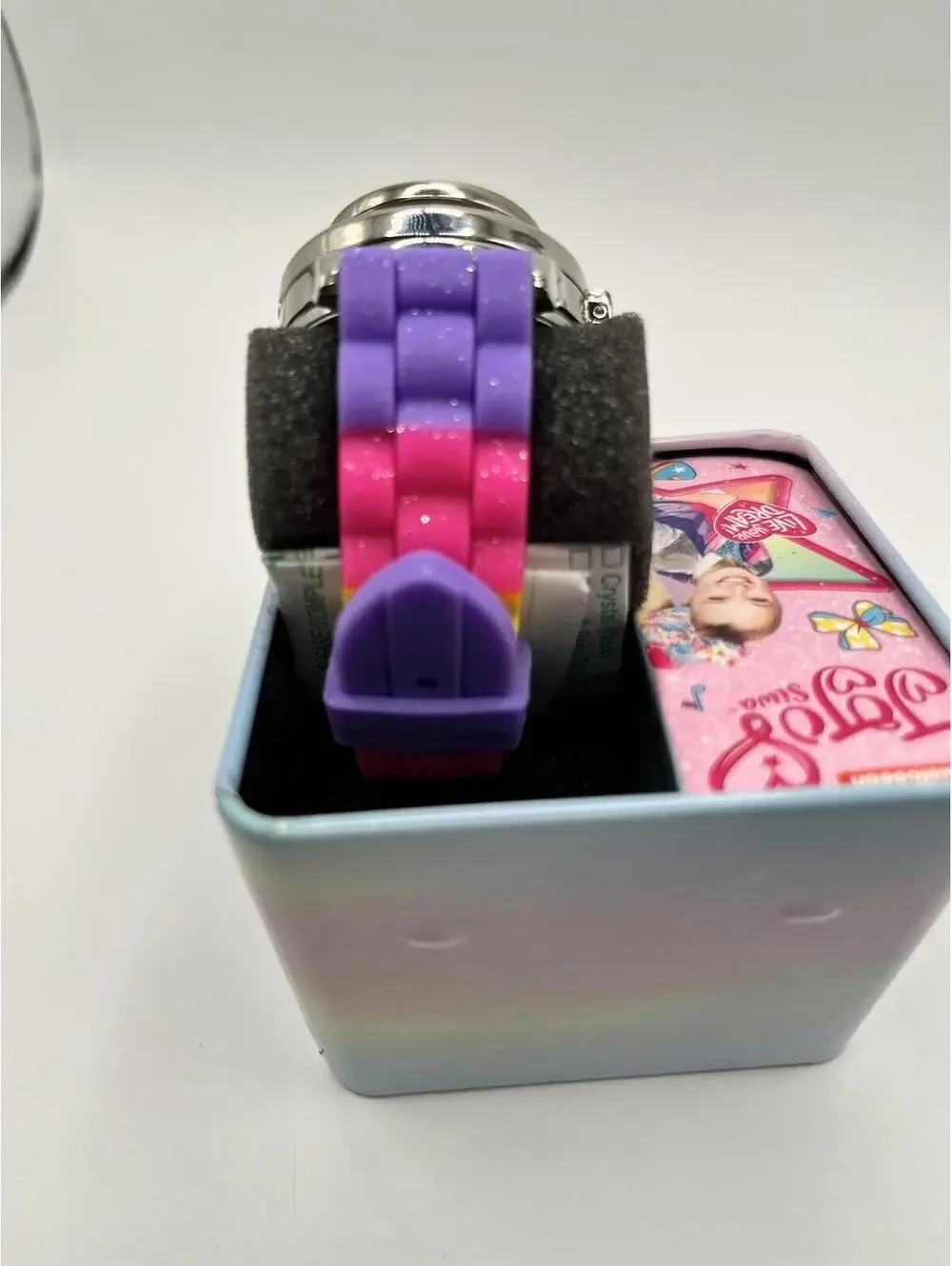 JOJO Siwa Kids NEW Spinner Cover Watch Nickelodeon Tested Working